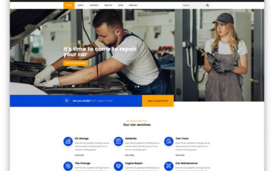 AUTO REPAIR WEBSITE DESIGN & WEBSITE DEVELOPMENT: Drive Customers to Your Garage Door