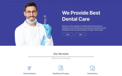 Dental Website Design & Website Development: Smile Brighter Online